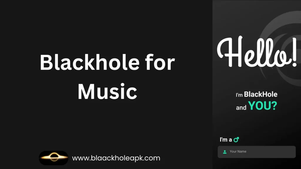 BlackHole for Music